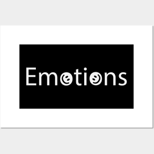 Emotions artistic fun design Posters and Art